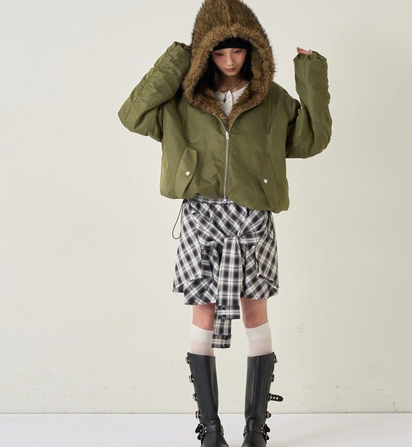  「【お気に入りNO.1】2WAY REVERSIBLE FUR BLOUSON 」|ブルゾン・スタジャン|