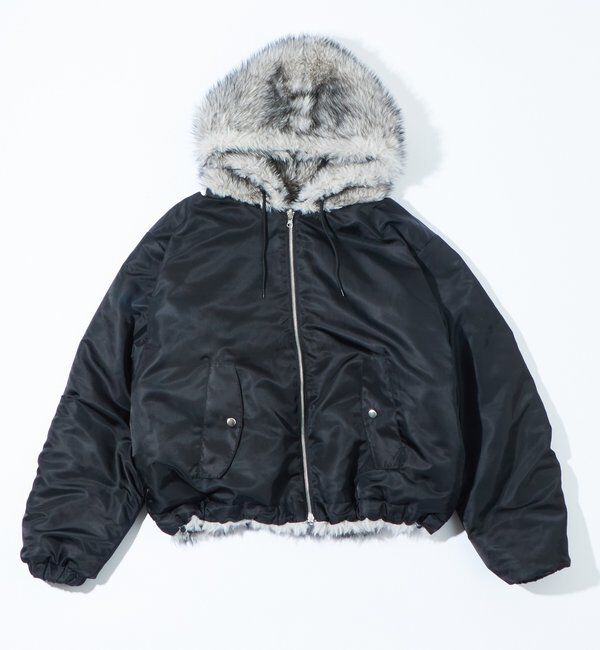  「【お気に入りNO.1】2WAY REVERSIBLE FUR BLOUSON 」|ブルゾン・スタジャン|