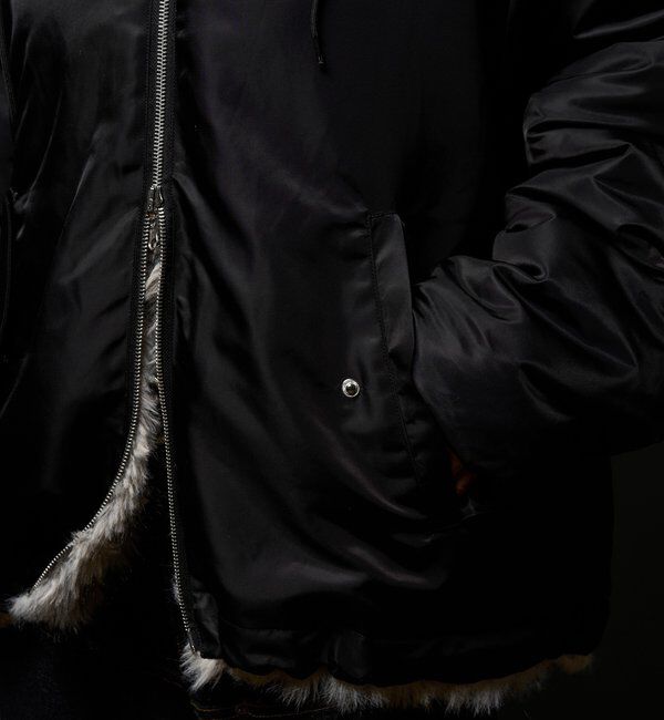  「【お気に入りNO.1】2WAY REVERSIBLE FUR BLOUSON 」|ブルゾン・スタジャン|