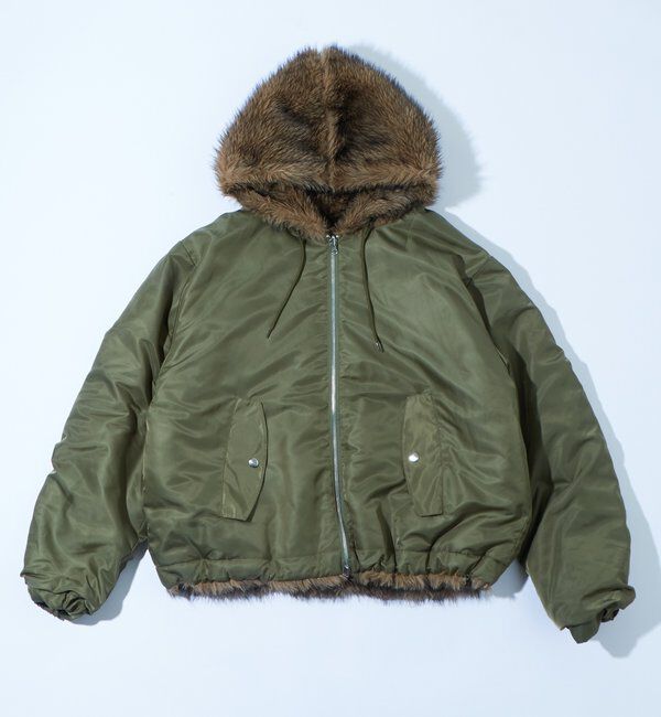  「【お気に入りNO.1】2WAY REVERSIBLE FUR BLOUSON 」|ブルゾン・スタジャン|