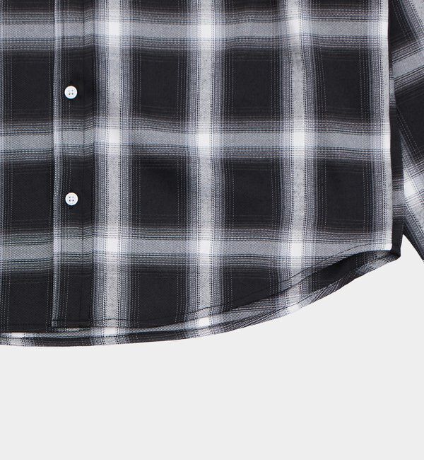  「KOOKYNオンブレチェックシャツ」|シャツ・ブラウス|