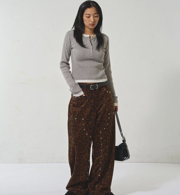  「SUEDE DOUBLE KNEE PANTS/スウェードダブルニーパンツ」|チノ|