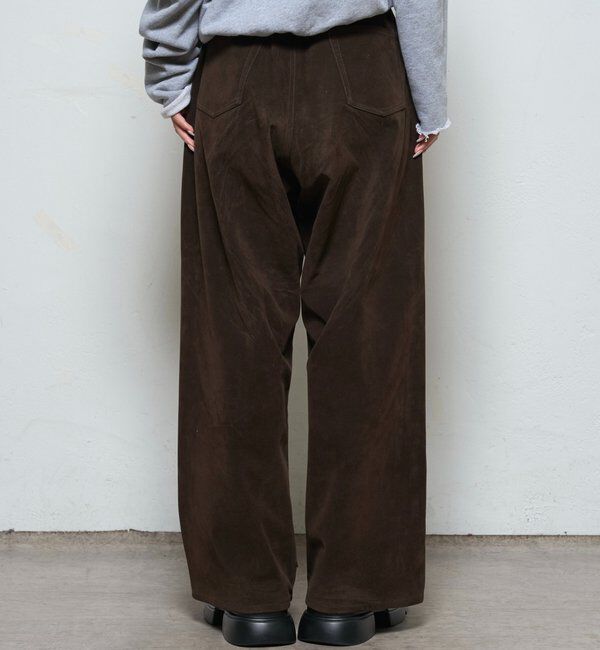 「SUEDE DOUBLE KNEE PANTS/スウェードダブルニーパンツ」|チノ|