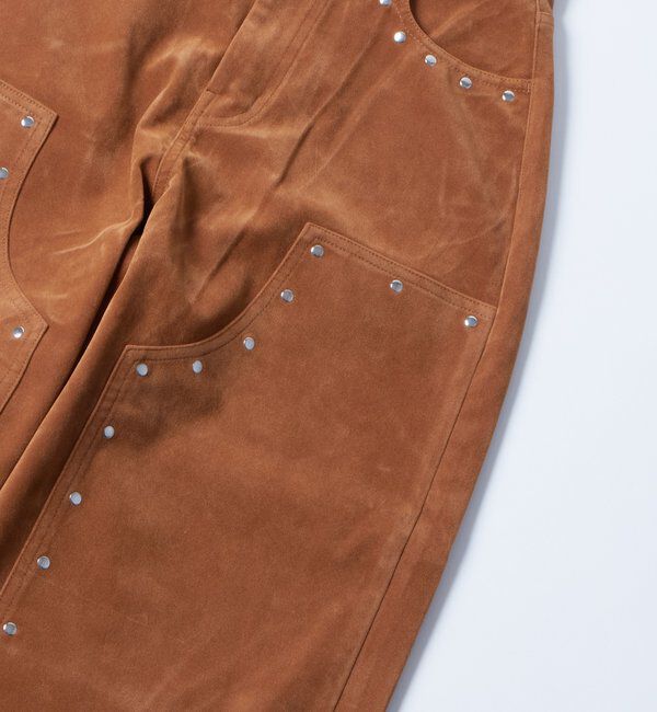  「SUEDE DOUBLE KNEE PANTS/スウェードダブルニーパンツ」|チノ|