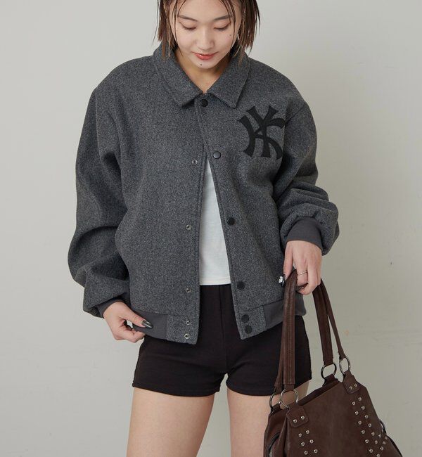  「【KOOKY'N】 VARSITY JACKET」|ブルゾン・スタジャン|