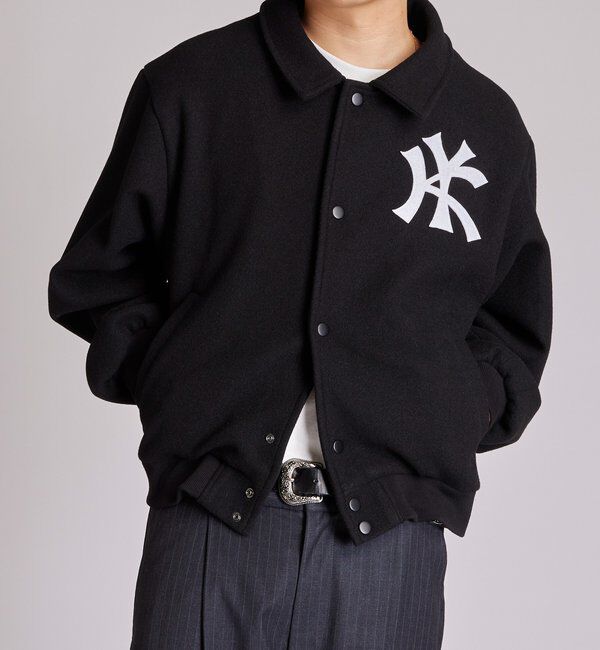  「【KOOKY'N】 VARSITY JACKET」|ブルゾン・スタジャン|ブラック