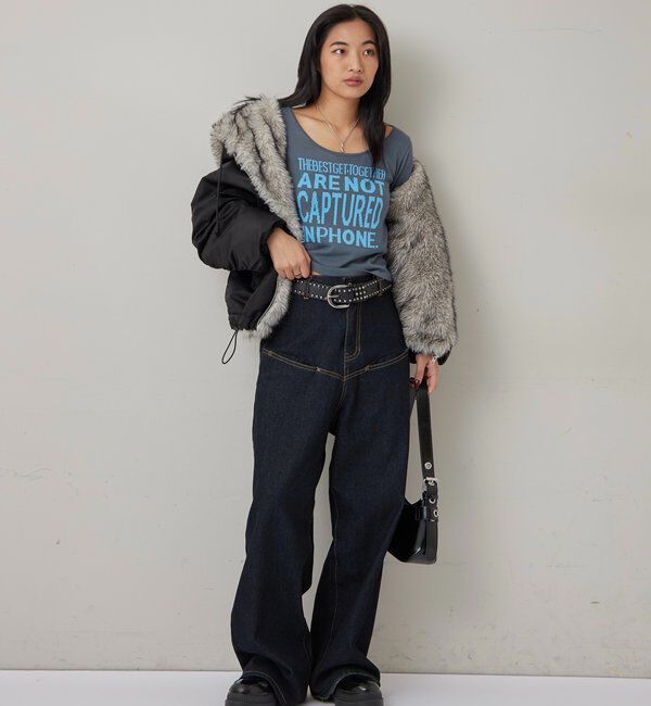  「MESSAGE LOGO KNIT」|ニット・セーター|