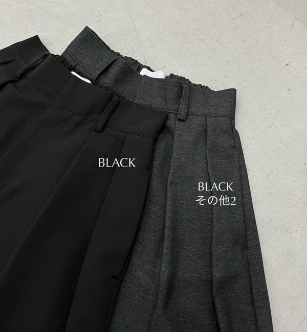  「【累計2万本突破！】【低身長・高身長サイズあり】2タックワイドパンツ」|チノ|