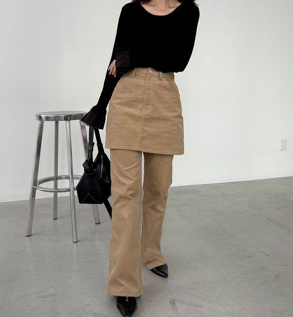  「フレアカフスニット」|ニット・セーター|