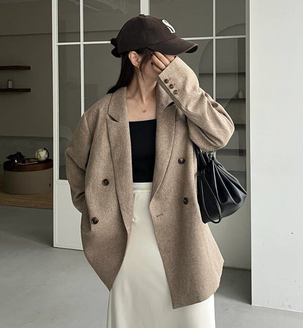  「【CAPRICIEUX LE'MAGE&times;nanacoコラボ】ツイードジャケット」|テーラードジャケット|