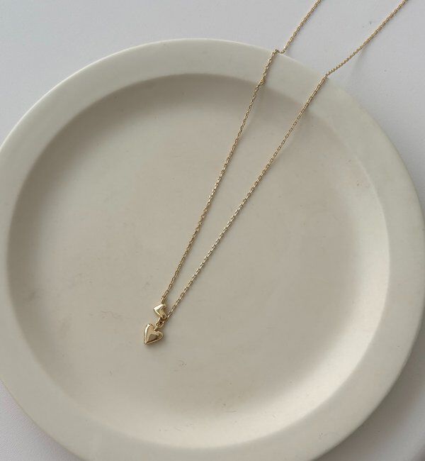  「〈GOLDY/ゴールディ〉親子ハートプチネックレス」|リング|