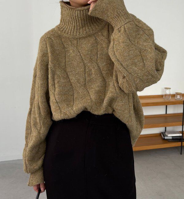  「ケーブルキャンディニット」|ニット・セーター|