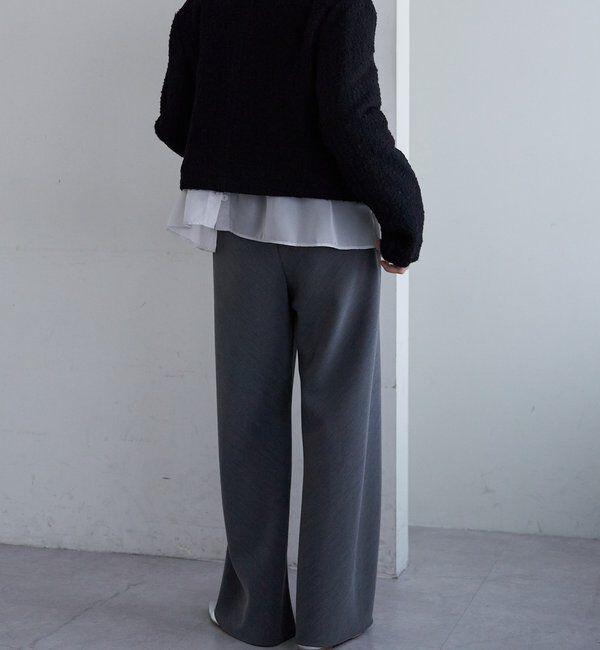  「ダブルクロスワイドパンツ」|チノ|