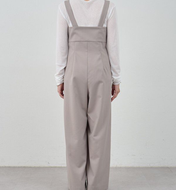  「ハイウエストサロペット」|オールインワン|