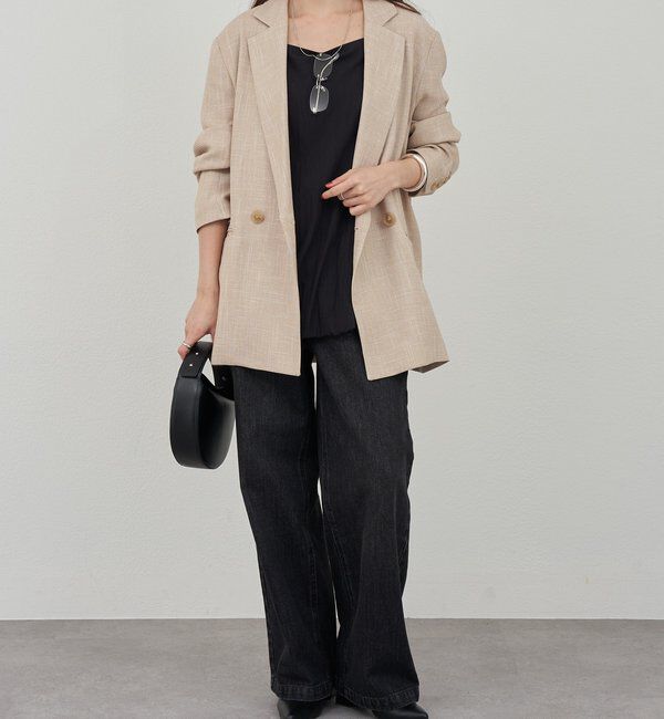  「《名品ジャケット》からみ織りジャケット」|テーラードジャケット|