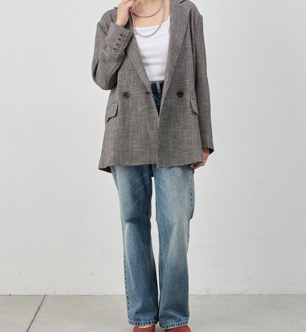  「《名品ジャケット》からみ織りジャケット」|テーラードジャケット|