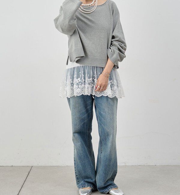  「《３サイズ展開》ストレートデニム」|デニム|