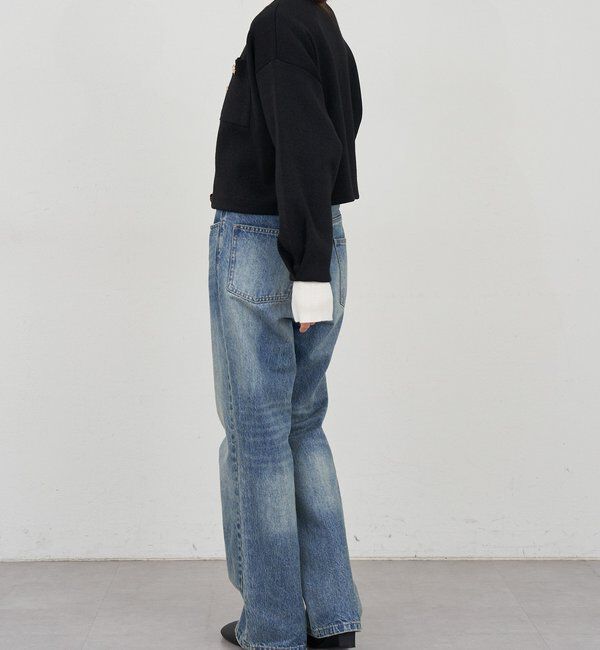  「《３サイズ展開》ストレートデニム」|デニム|