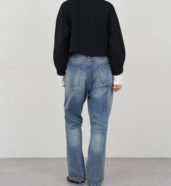 「《３サイズ展開》ストレートデニム」|デニム|