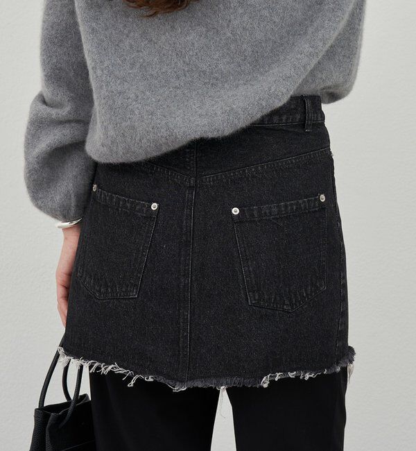  「レイヤードデニムスカート」|スカート|