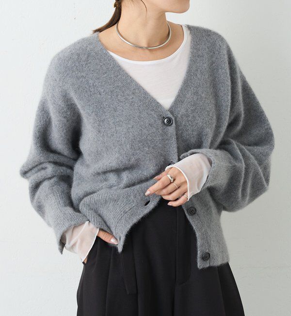  「【1枚でもレイヤードでも〇】袖シアーカットソー」|Tシャツ・カットソー|