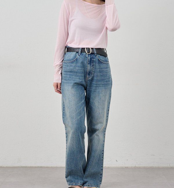  「【1枚でもレイヤードでも〇】袖シアーカットソー」|Tシャツ・カットソー|