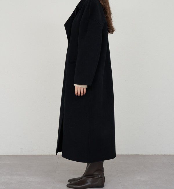  「ビッグカラーリバーロングコート」|その他|