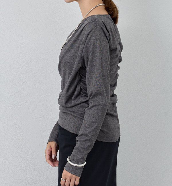  「カシュクールカットソー」|Tシャツ・カットソー|