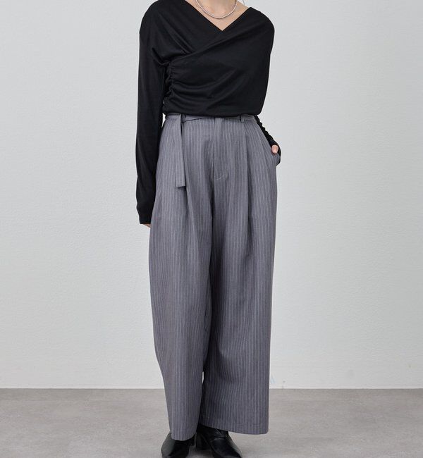  「カシュクールカットソー」|Tシャツ・カットソー|