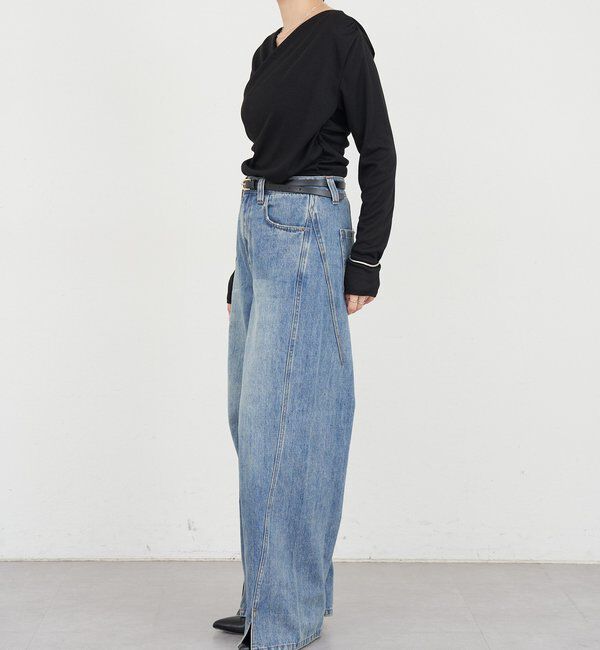  「カシュクールカットソー」|Tシャツ・カットソー|