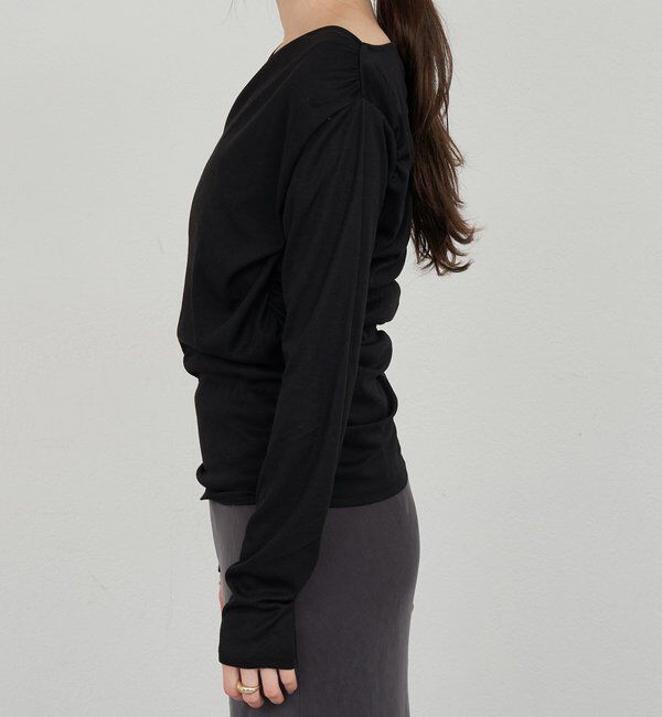  「カシュクールカットソー」|Tシャツ・カットソー|