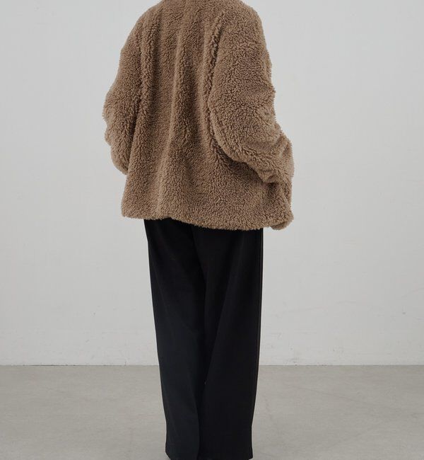  「ノーカラーボアコート」|その他|