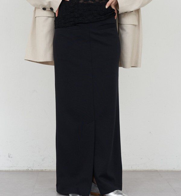  「ポンチIラインスカート」|スカート|