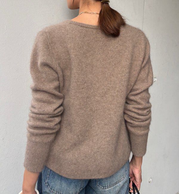  「ラクーンペプラムカーディガン」|カーディガン|