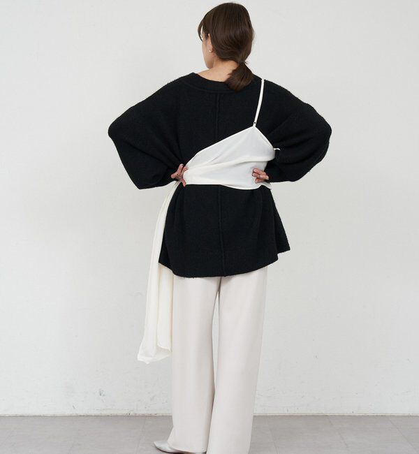  「【@kanako_ikiコラボカラー】【全骨格キレイ見え】ウェーブネックニット」|ニット・セーター|