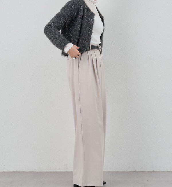  「【インフルエンサー＠tsuru00コラボ】3タックスラックスパンツ」|チノ|