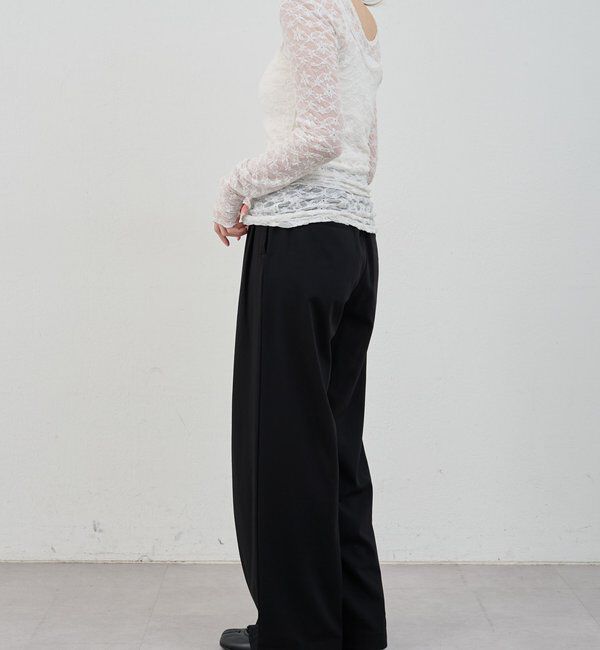  「【インフルエンサー＠tsuru00コラボ】3タックスラックスパンツ」|チノ|