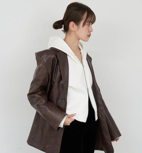  「【26SS予約】ダブルジップフーディー」|Tシャツ・カットソー|