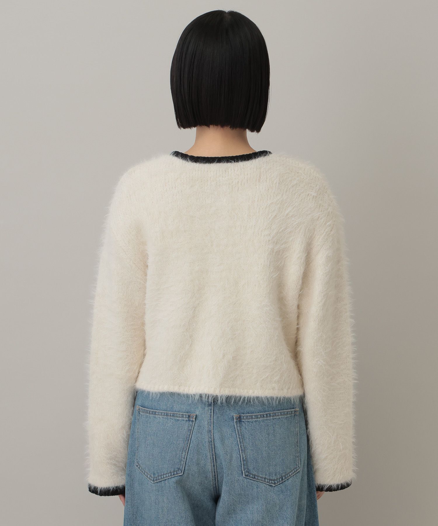 A part by 「アルパカファーハイショクカーディガン」|ニット・セーター|