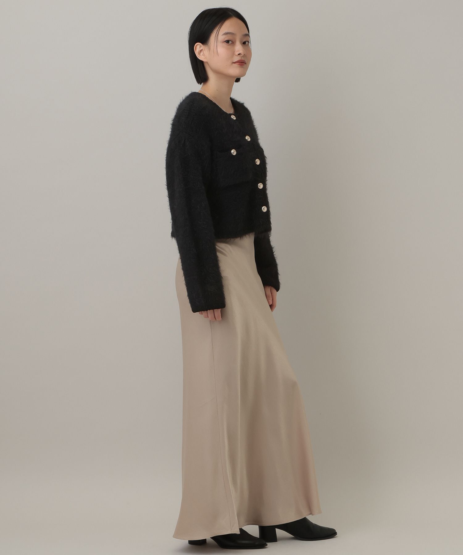 A part by 「アルパカファーハイショクカーディガン」|ニット・セーター|