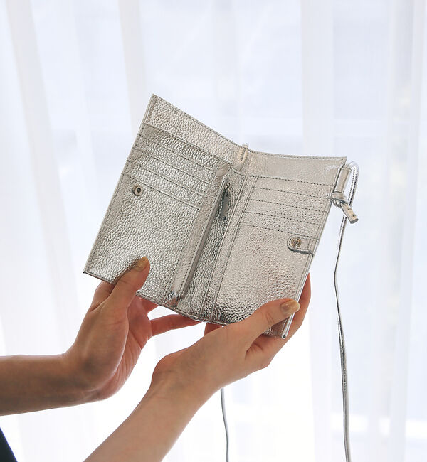 collex「【WEB限定】【BEAURE】カウレザー マルチウォレットショルダーバッグ」|ショルダー・メッセンジャー|