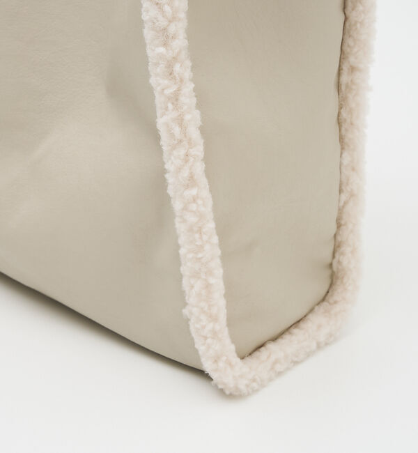 collex「リバーシブルボアトート2WAYバッグ」|トートバッグ|