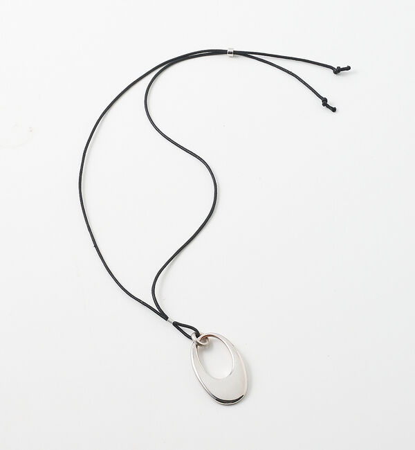 collex「【dignif】【金属アレルギー対応】オーバルトップコードネックレス」|ネックレス|