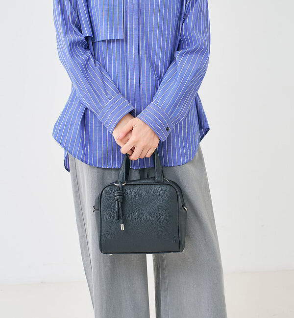 collex「チャーム付き 2WAYキューブボストン」|ボストンバッグ|