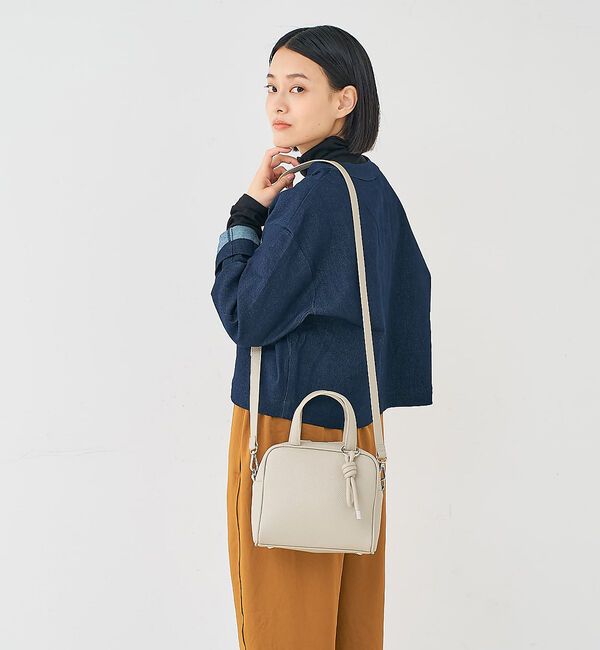 collex「チャーム付き 2WAYキューブボストン」|ボストンバッグ|