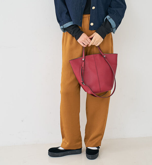 collex「ダブルハンドル　バケットトートバッグ」|トートバッグ|