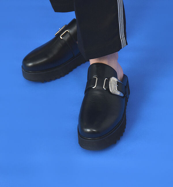 ABAHOUSE「ネオレザー　選べるボリュームソールサンダル / シャークソール / キャタピラー」|サンダル|