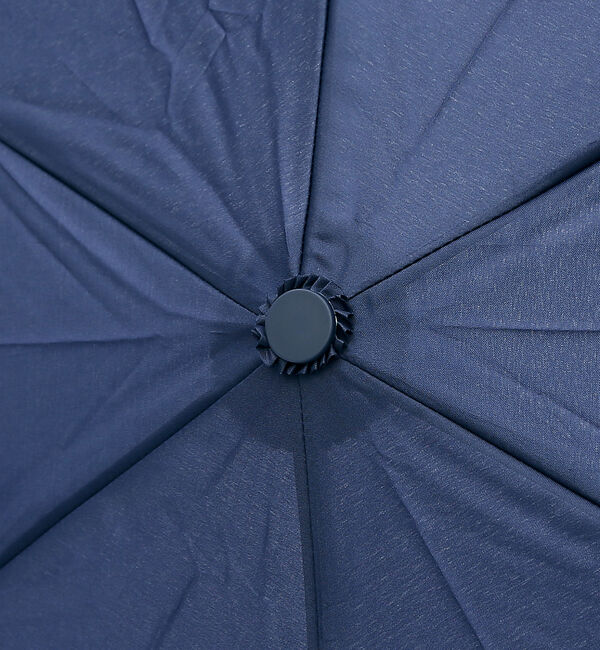 ABAHOUSE「【晴雨兼用】カラビナ式で鞄に引っ掛けられる 親骨55cm 折り畳み傘」|傘|