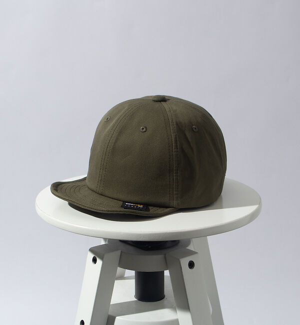 ABAHOUSE「【Cordura】ショートバイザー コーデュラ アンパイアキャップ」|その他|モスグリーン
