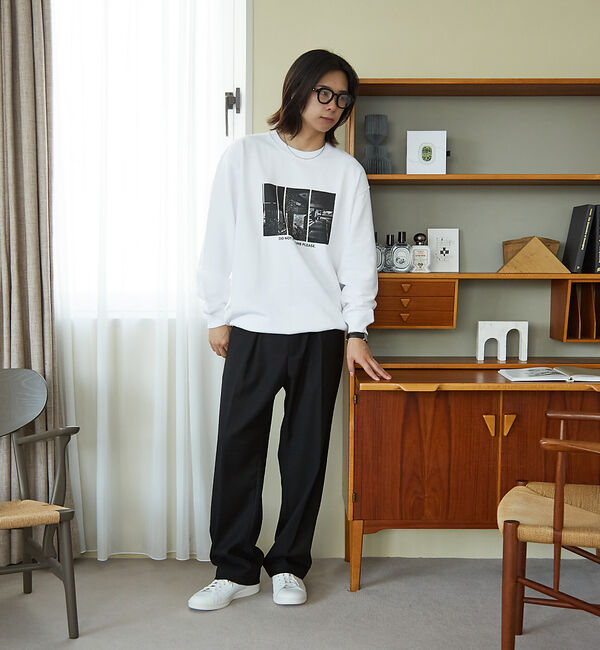 ABAHOUSE「【ユニセックス】DoNotDisturb グラフィック スウェット/ LE TR」|スウェット・ジャージ|